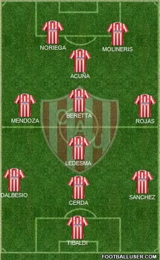 Unión de Santa Fe Formation 2015