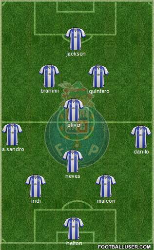 Futebol Clube do Porto - SAD Formation 2015