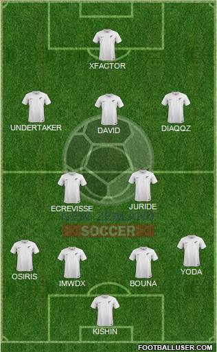 New Zealand Formation 2015
