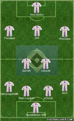 Hamburger SV Formation 2015