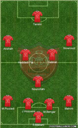 Persepolis Tehran Formation 2015
