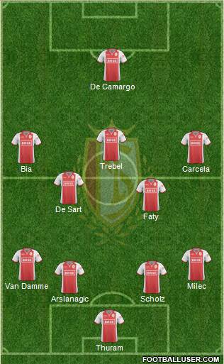 R Standard de Liège Formation 2015