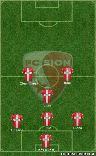 FC Sion Formation 2015