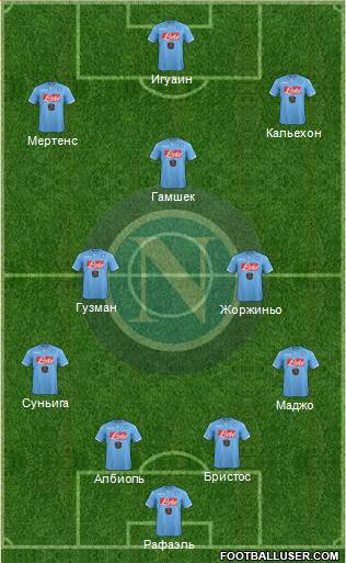Napoli Formation 2015