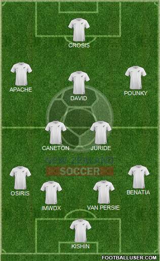 New Zealand Formation 2015
