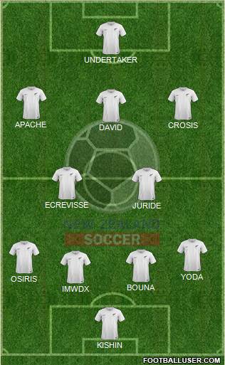 New Zealand Formation 2015