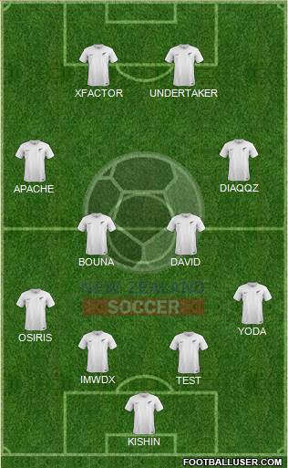 New Zealand Formation 2015