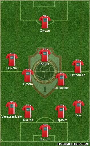 R Antwerp FC Formation 2015