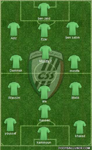 Club Sportif Sfaxien Formation 2015