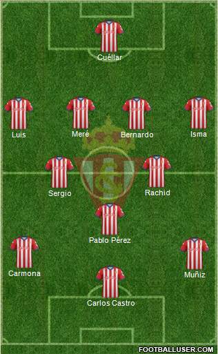Real Sporting S.A.D. Formation 2015