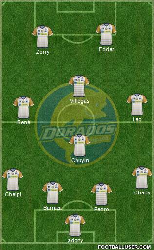 Club Dorados de Sinaloa Formation 2015