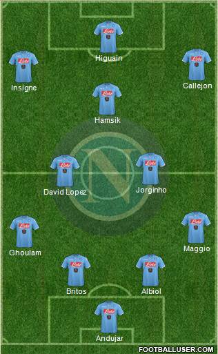 Napoli Formation 2015