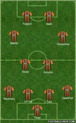 Hull City Formation 2015