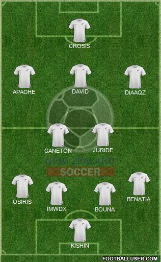 New Zealand Formation 2015