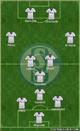 FC Schalke 04 Formation 2015