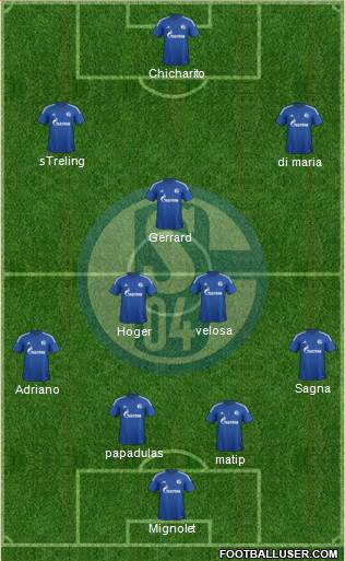 FC Schalke 04 Formation 2015