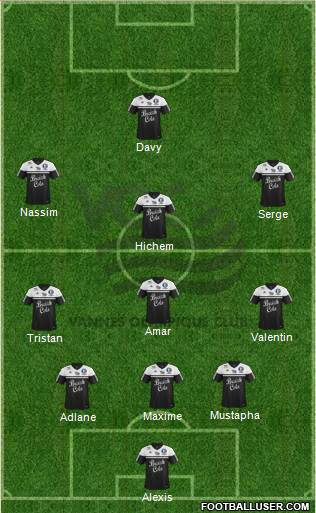 Vannes Olympique Club Formation 2015