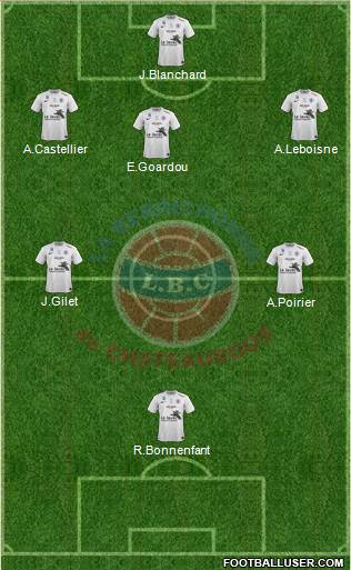 La Berrichonne de Châteauroux Formation 2015