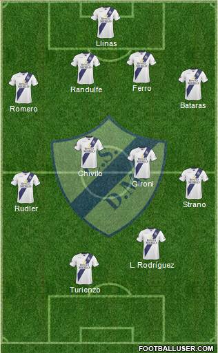 Deportivo Merlo Formation 2015
