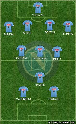Napoli Formation 2015