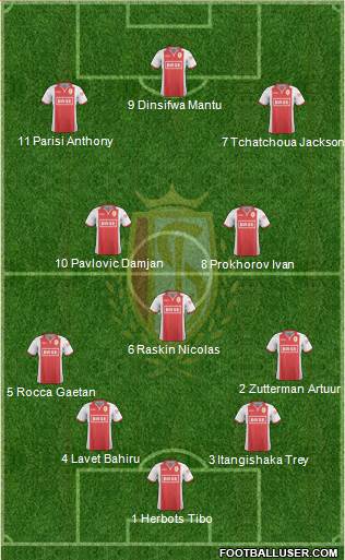 R Standard de Liège Formation 2015