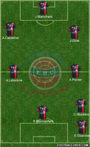 La Berrichonne de Châteauroux Formation 2015