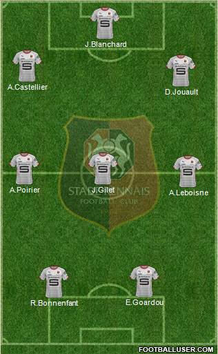Stade Rennais Football Club Formation 2015