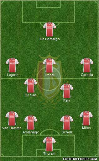 R Standard de Liège Formation 2015