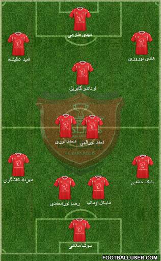 Persepolis Tehran Formation 2015