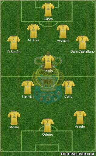 U.D. Las Palmas S.A.D. Formation 2015