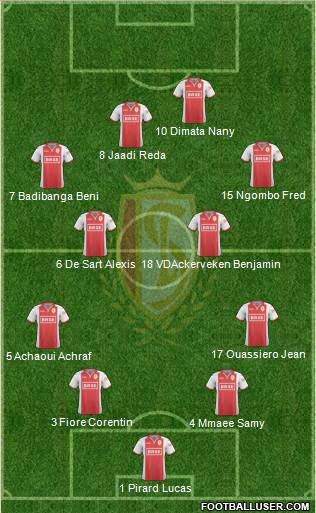 R Standard de Liège Formation 2015