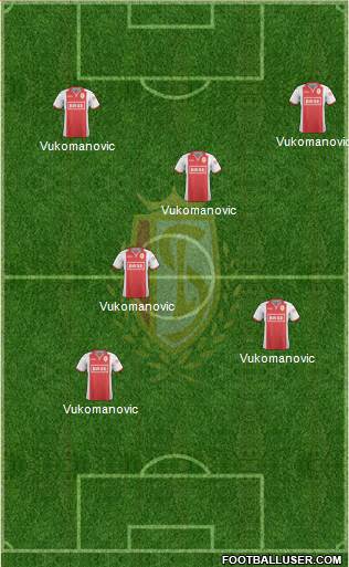 R Standard de Liège Formation 2015