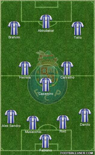 Futebol Clube do Porto - SAD Formation 2015
