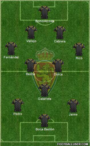 R. Zaragoza S.A.D. Formation 2015