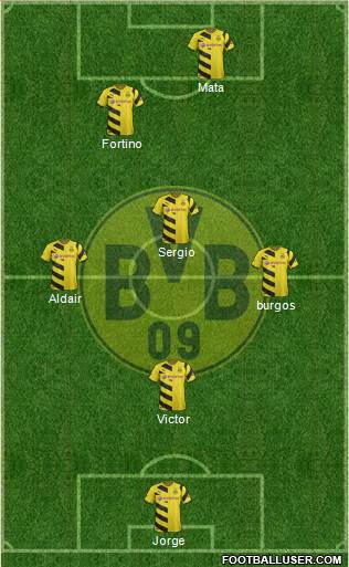 Borussia Dortmund Formation 2015