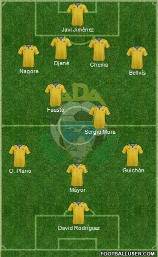 A.D. Alcorcón Formation 2015