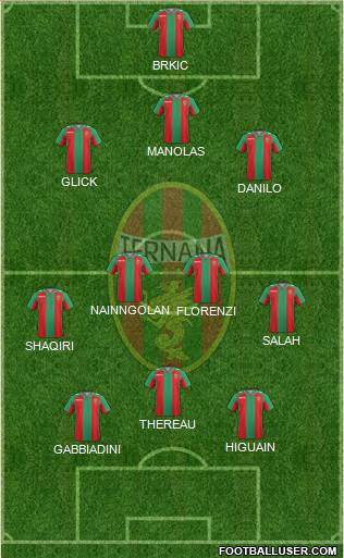 Ternana Formation 2015