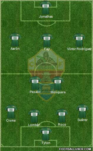 Elche C.F., S.A.D. Formation 2015