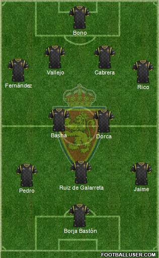 R. Zaragoza S.A.D. Formation 2015