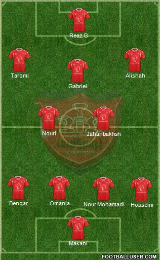 Persepolis Tehran Formation 2015