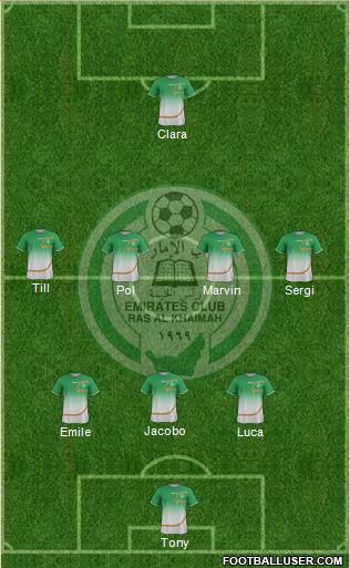 Al-Emirates Formation 2015