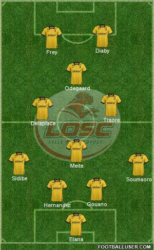 LOSC Lille Métropole Formation 2015