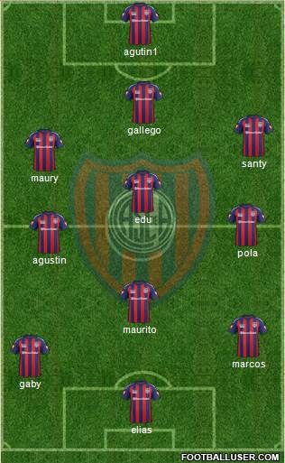 San Lorenzo de Almagro Formation 2015