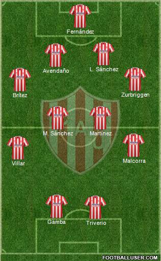 Unión de Santa Fe Formation 2015