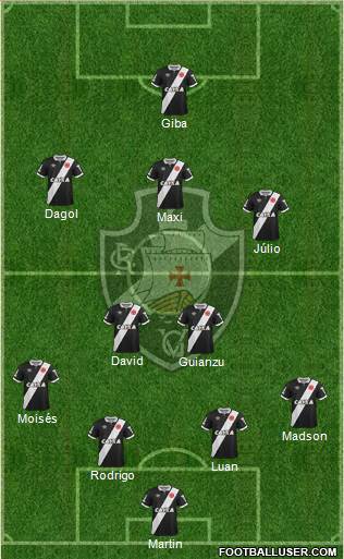 CR Vasco da Gama Formation 2015