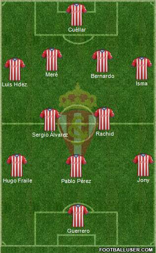 Real Sporting S.A.D. Formation 2015