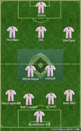 Hamburger SV Formation 2015