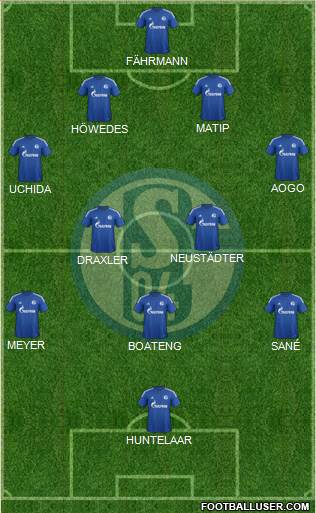 FC Schalke 04 Formation 2015