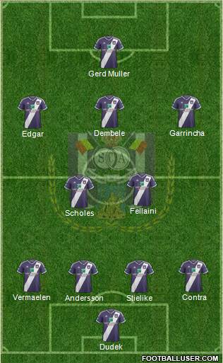 RSC Anderlecht Formation 2015