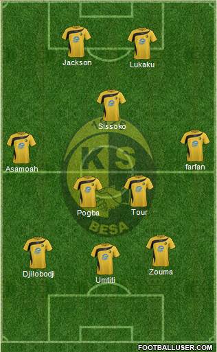 KS Besa Kavajë Formation 2015